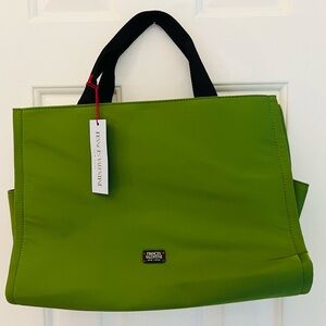 Frances Valentine Vibrant Green Kate Tote